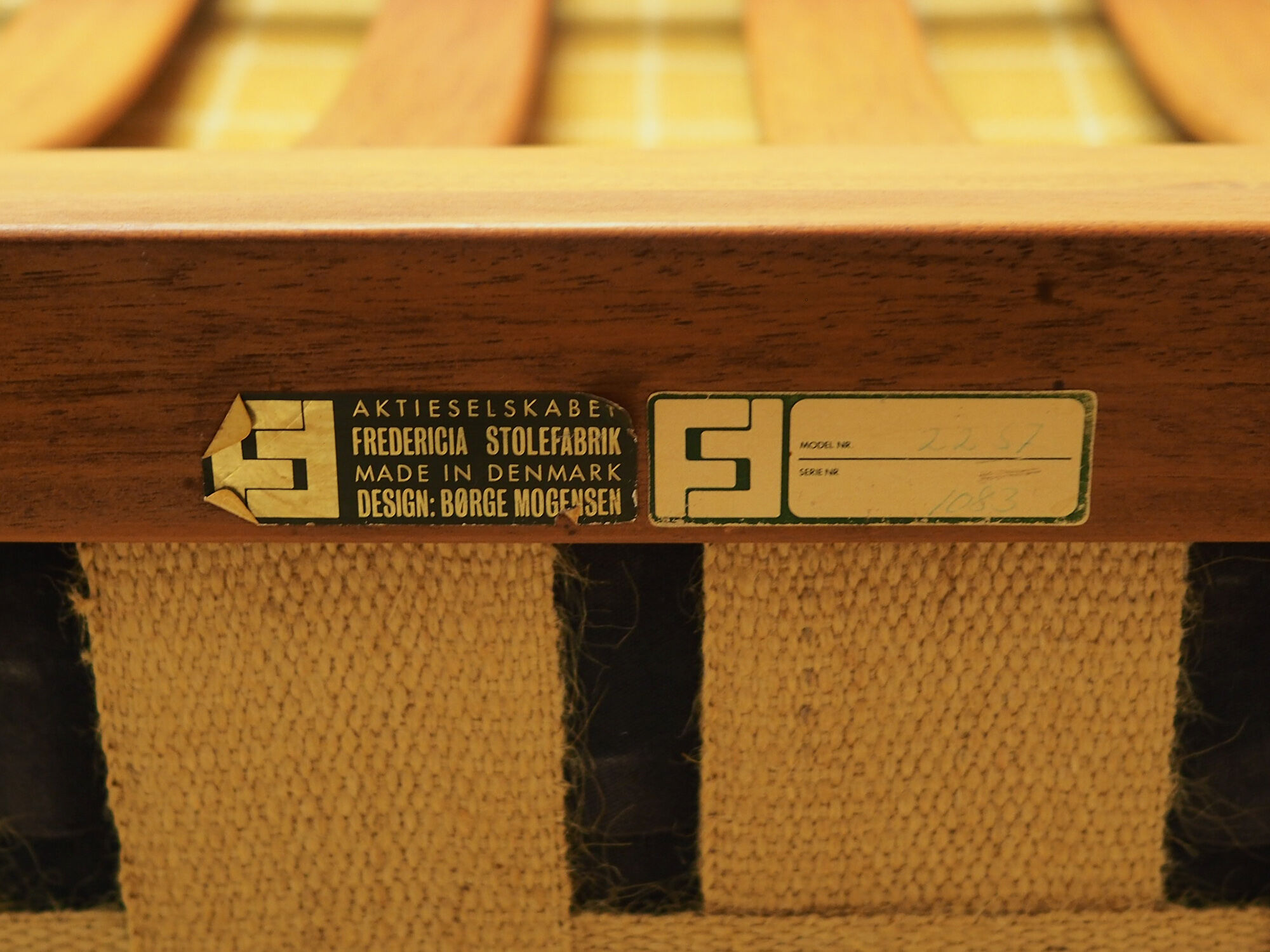 Yellow armchair, Danish design, 1970s, designer: Børge Mogensen