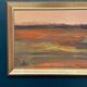 Original Swedish Oil on Panel – “Landskap” by Åke Carlsson – Signed