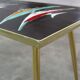Table basse mid-century avec carreaux de céramique par Denisco