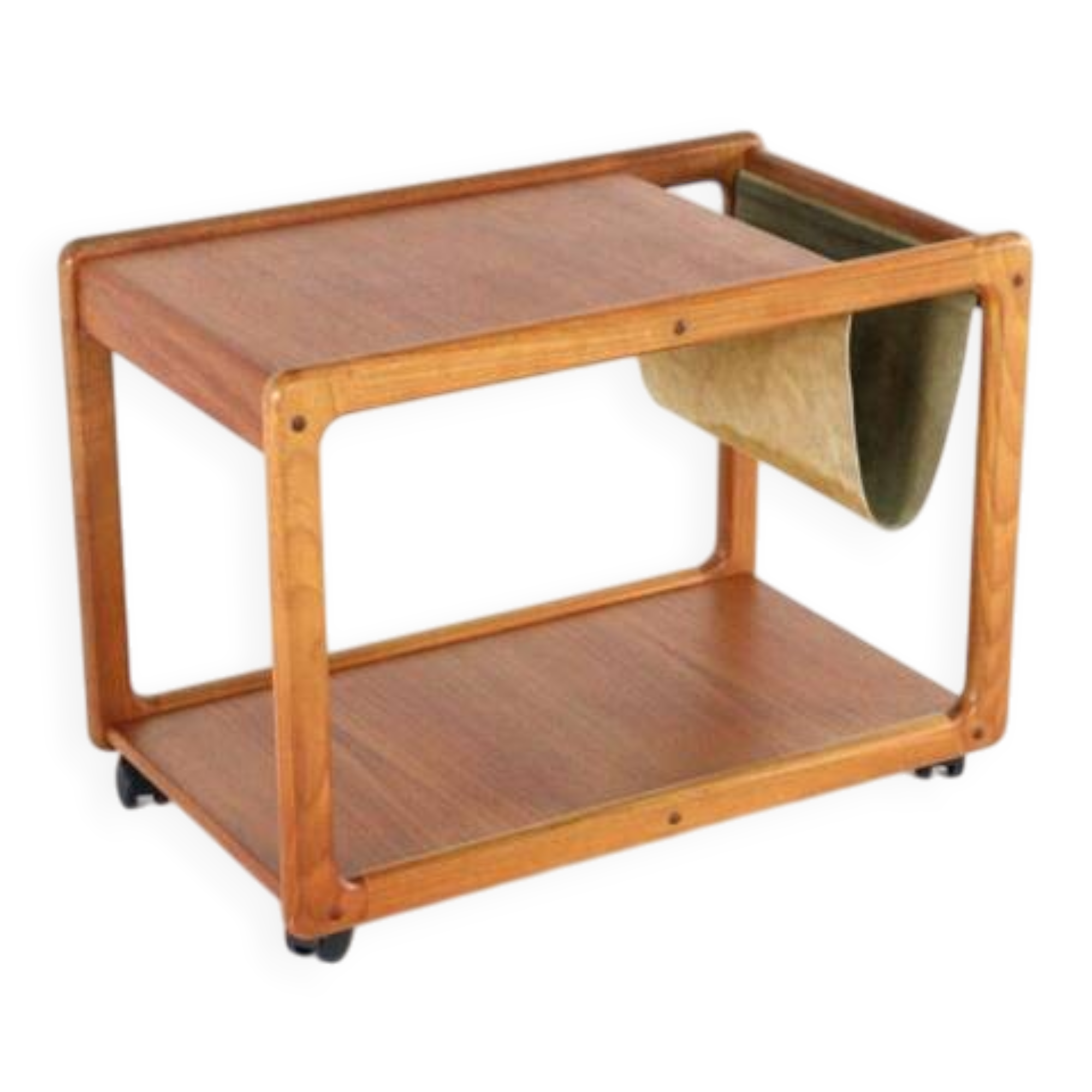 Vildbjerg Møbelfabrik trolley with magazine holder