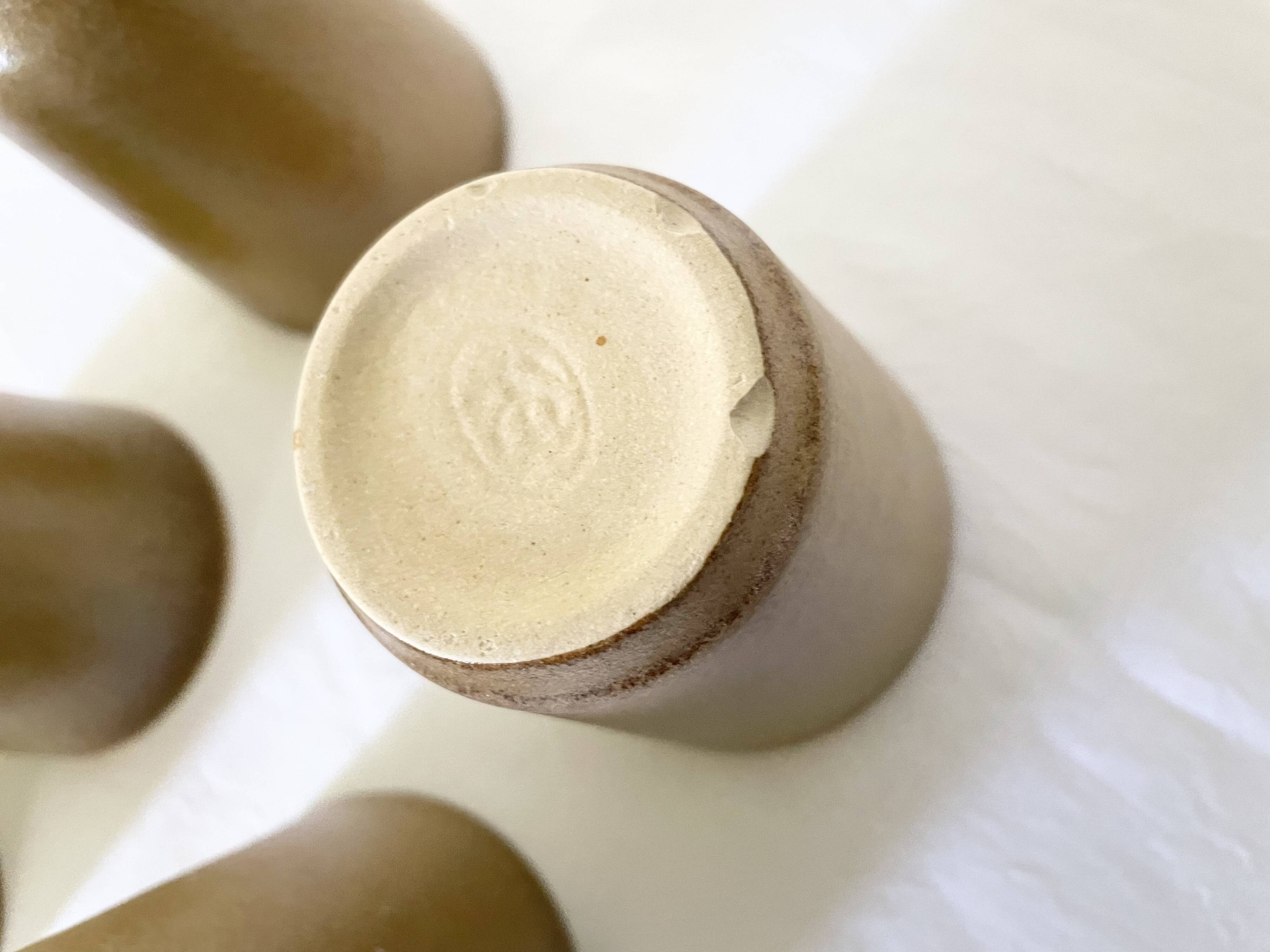 Digoin stoneware mugs