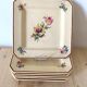 Square dessert plates