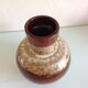 Fat Lava brown and beige ball vase 60/70