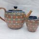 Doulton Slater's Teapot and Creamer