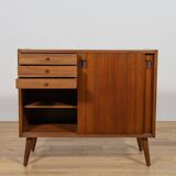 Small vintage teak sideboard, Denmark, 1960