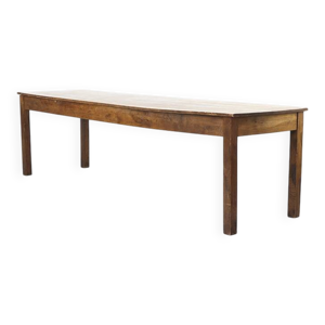 Long table de ferme rustique