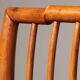 Rare Hongmu comb-back armchairs, hand-carved, late Qing dynasty, Asia