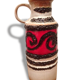 Faiencerie vintage -rouge et noir -