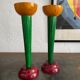 Pair of vintage Ikea candle holders