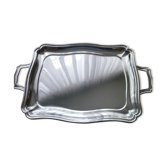 Stainless steel service tray