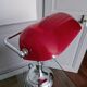 Vintage banker’s lamp, notary