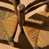 Low fireplace chair attributed to Charles Dudouyt.