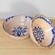 Antique Handmade Terracotta Ceramic Lebrillos Bowls Fajalauza, Granada Spain XIX