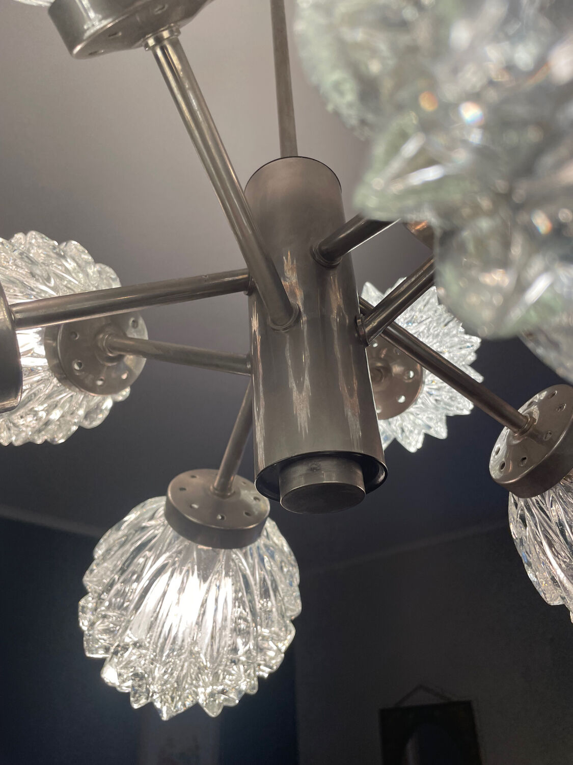 Lustre Space Age Sputnik vintage Richard Essig 1960