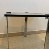 Table basse en verre fumé