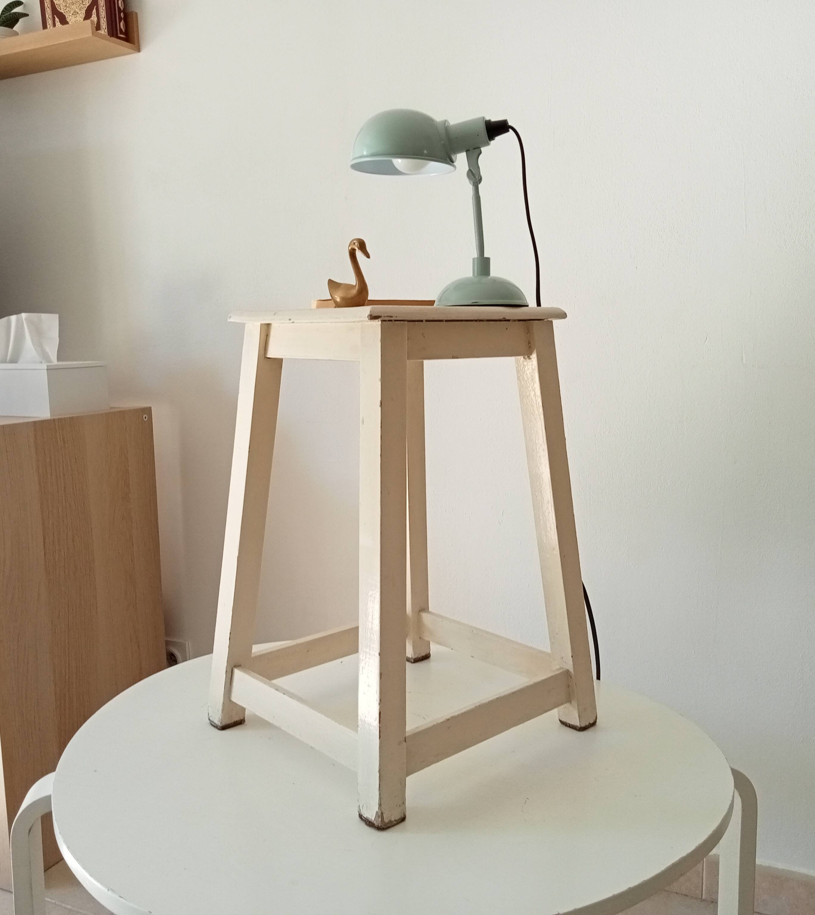 Vintage wooden stool