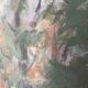 Huile sur toile début XXeme