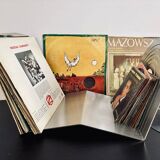 Support de disque vinyle en acier inoxydable brossé Veliento "Arc Wave"