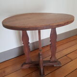 Ancient wooden gueridon