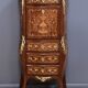 Secretary in precious wood marquetry, Transition style, Napoleon III period – Mid-19th century