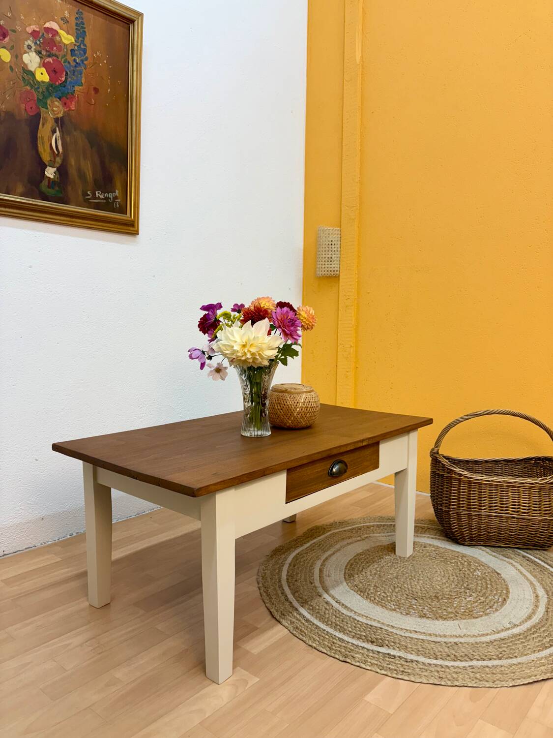 Table basse bois