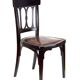 Chaise Nr. 359 viennoise en bois courbé de J & J Kohn 1900s