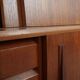 Teak highboard, Danish design, 1970s, production: Denmark