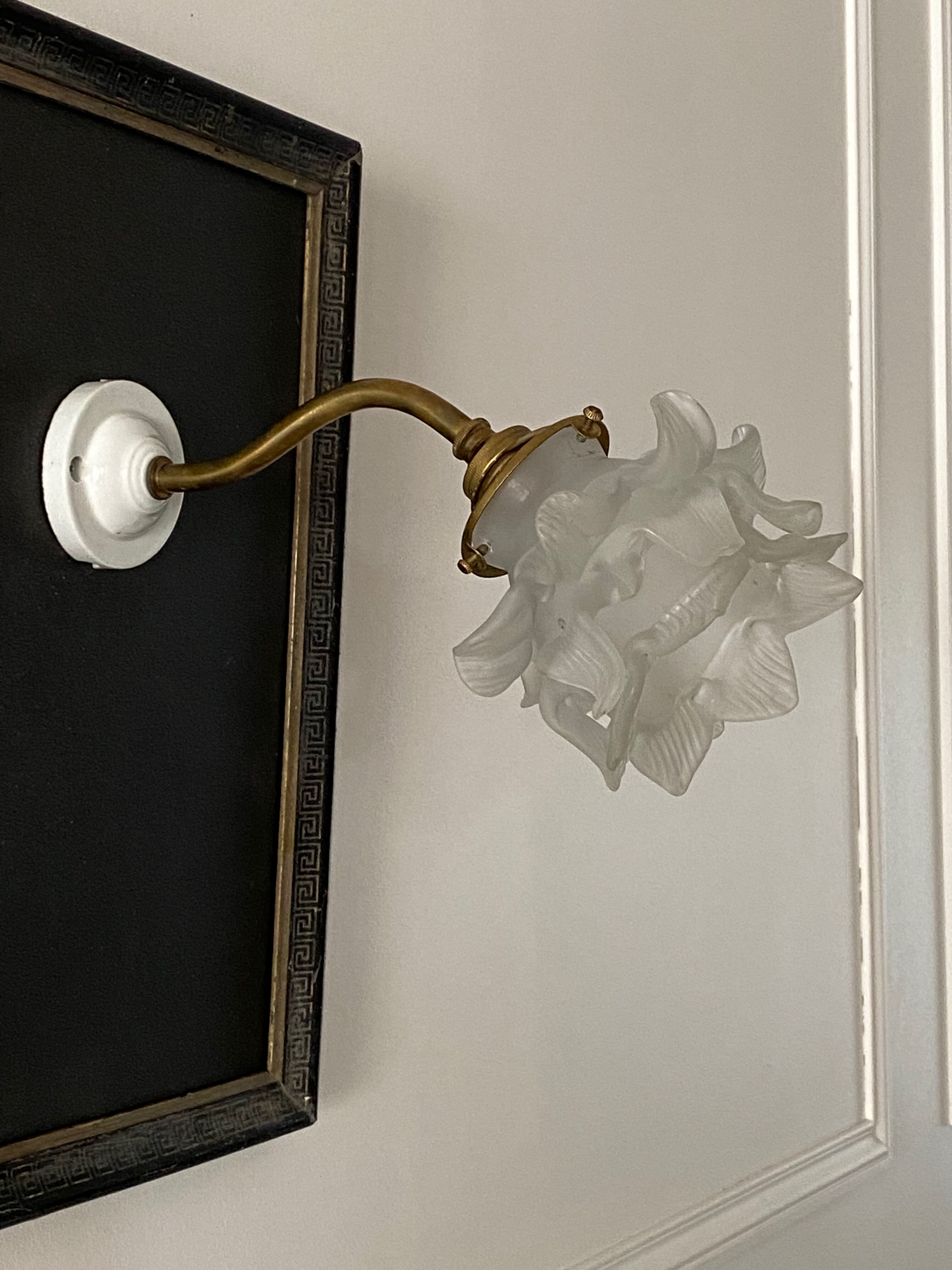 Wall lamp "flower" 30s
