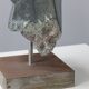 Abstract dolomite stone sculpture by Ineke van Zuuren, Netherlands, 1980s