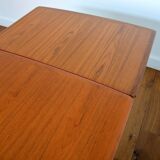 Grande table à manger scandinave avec rallonges 1960s ( 6 à 12 personnes )