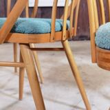 Lot of 4 chairs Antonin Suman