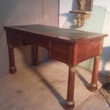 Mahogany desk from the Empire period.