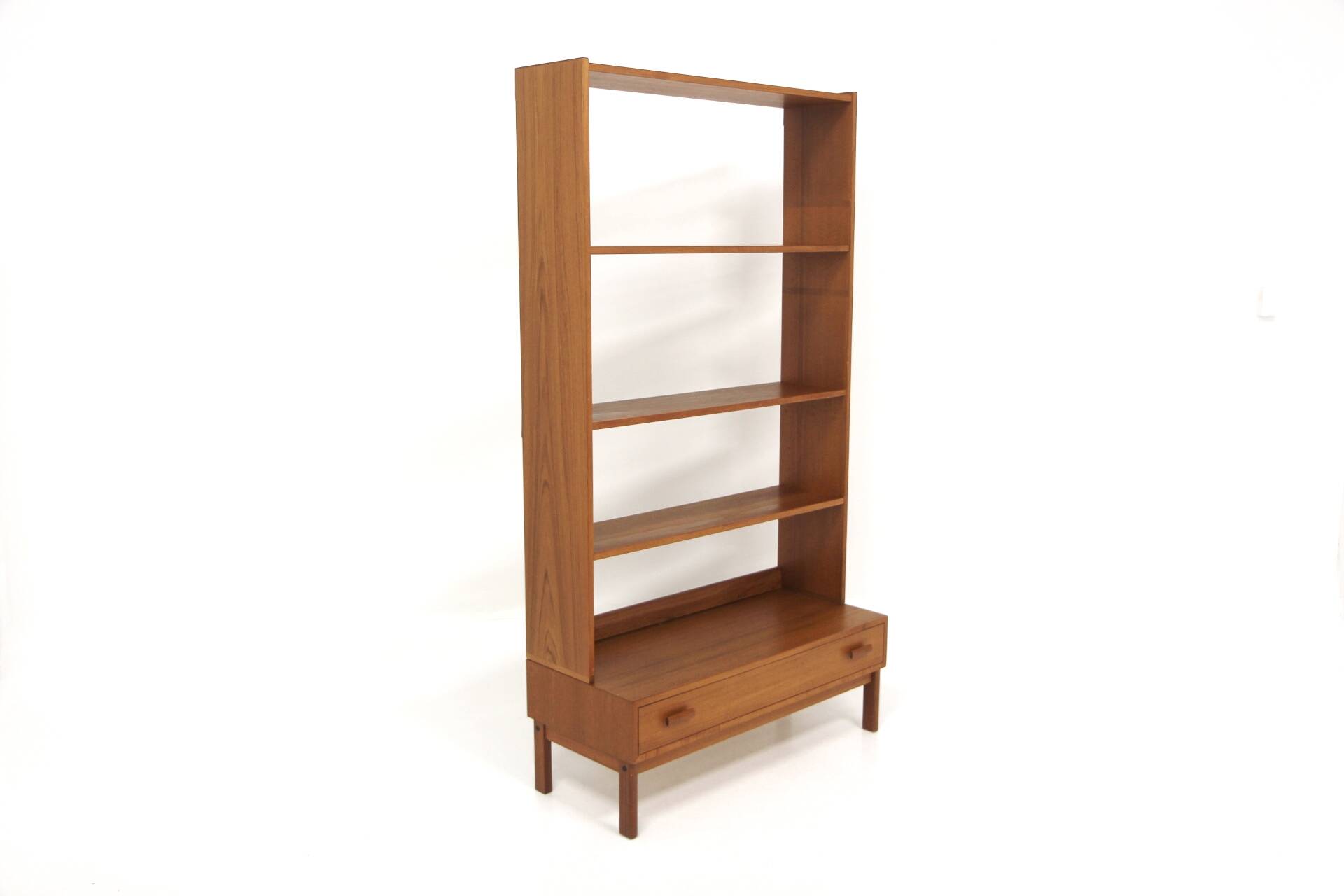 Scandinavian teak bookcase, Sweden, 1960
