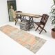 3x9 Pale Orange & Blue Vintage Runner Rug, 80x283Cm SK 6027