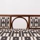 Josef Hoffmann Attributed Vienna Secession Bentwood Bench or Settee, Thonet