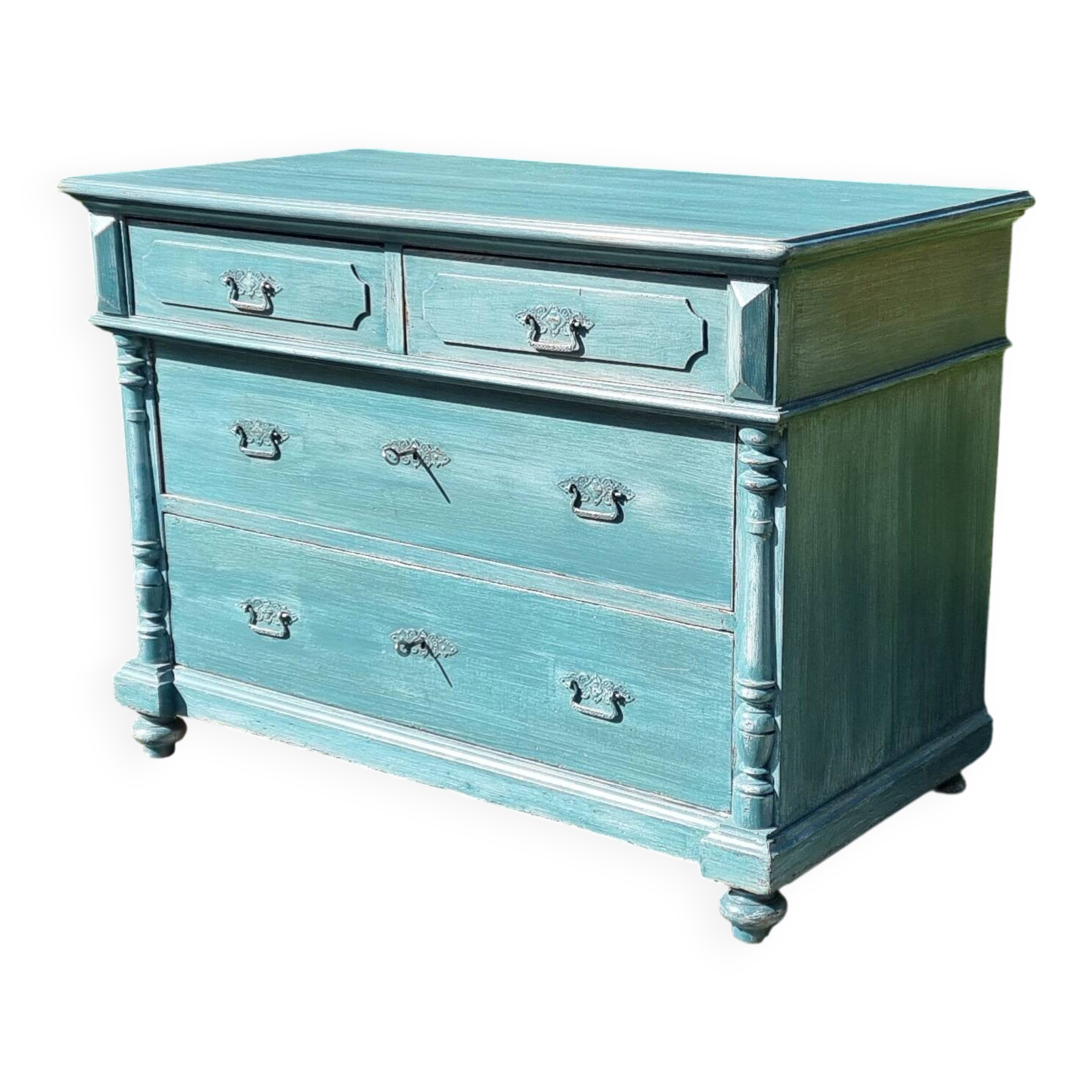 Grande commode rétro 4 tiroirs