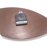 Vintage clock in red formica