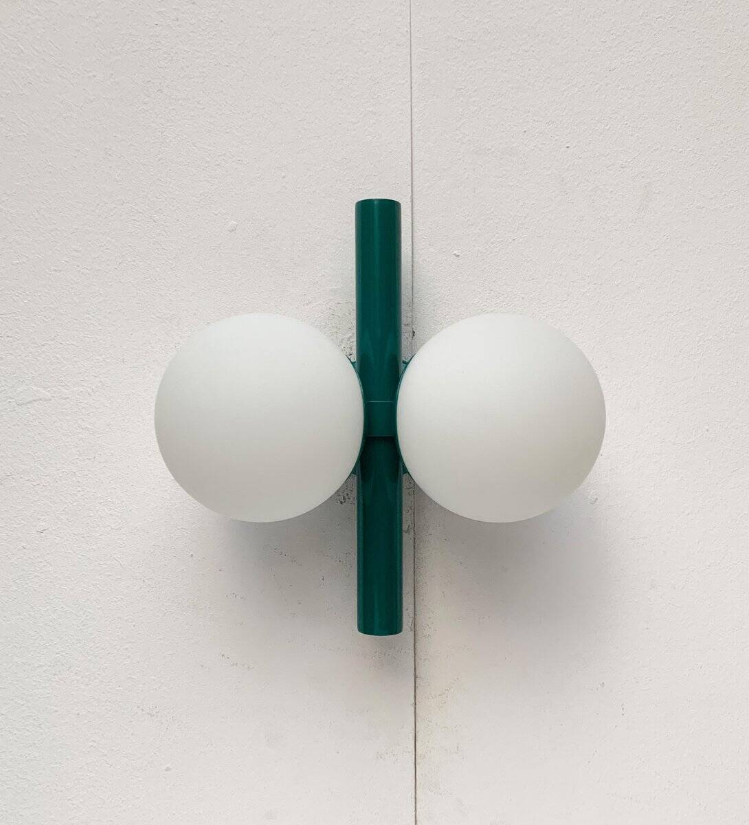 Mid-century German space age wall lamp by Kaiser Idell / Kaiser Leuchten.