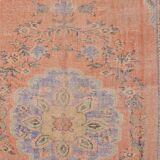 Oushak Vintage Wool Carpet Sku2316