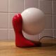 Midcentury Porcelain Design Table Lamp, 1980s