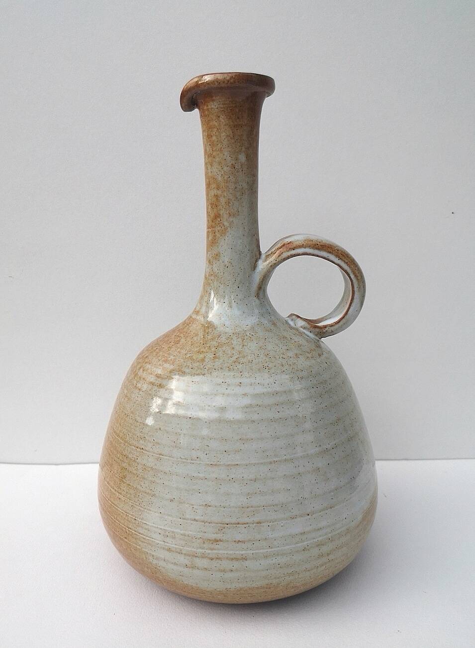 Carafe, vintage stoneware pitcher
