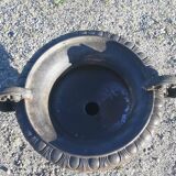 Pair of cast ear vases