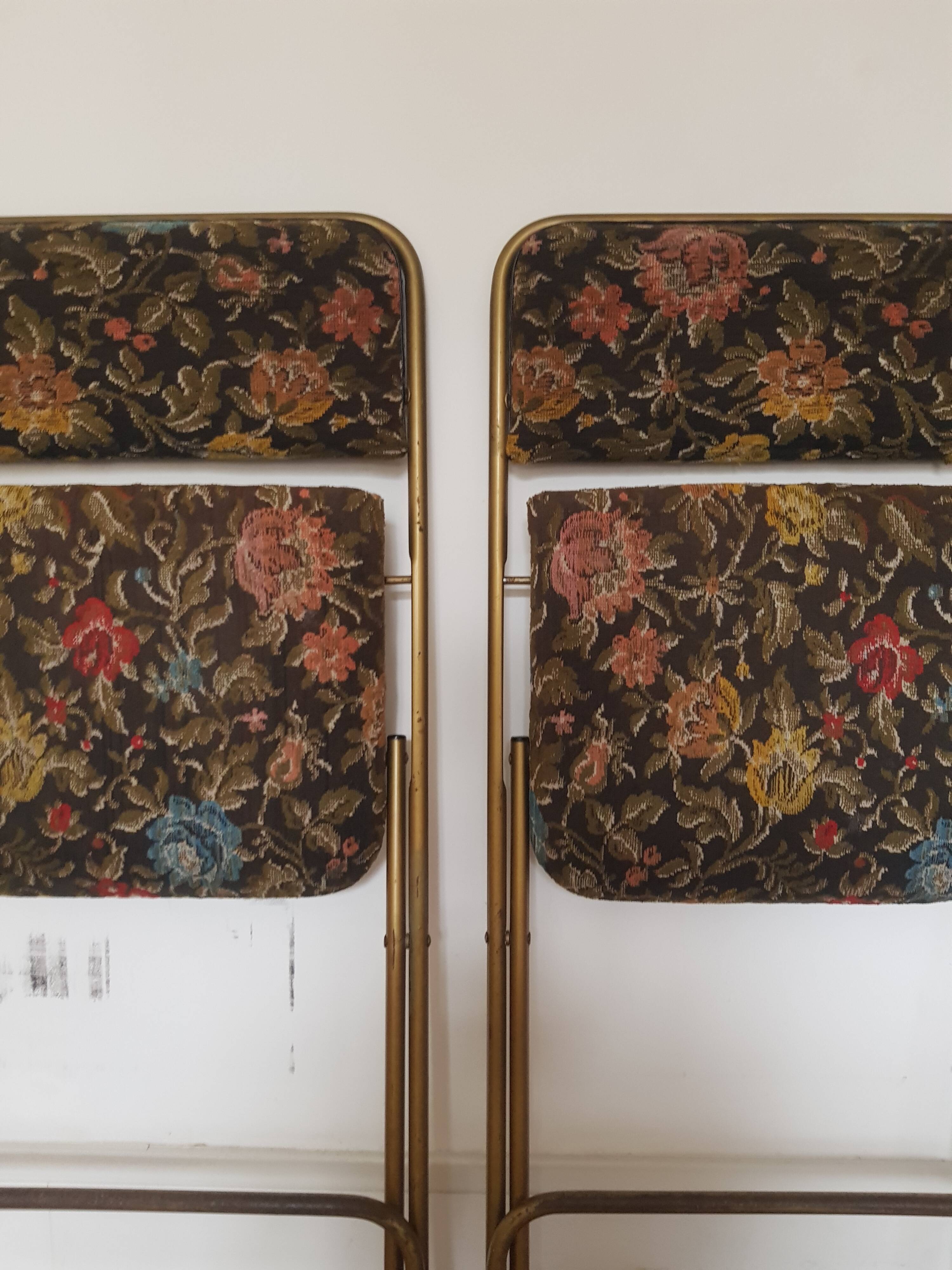 Set of 2 Lafuma folding chairs