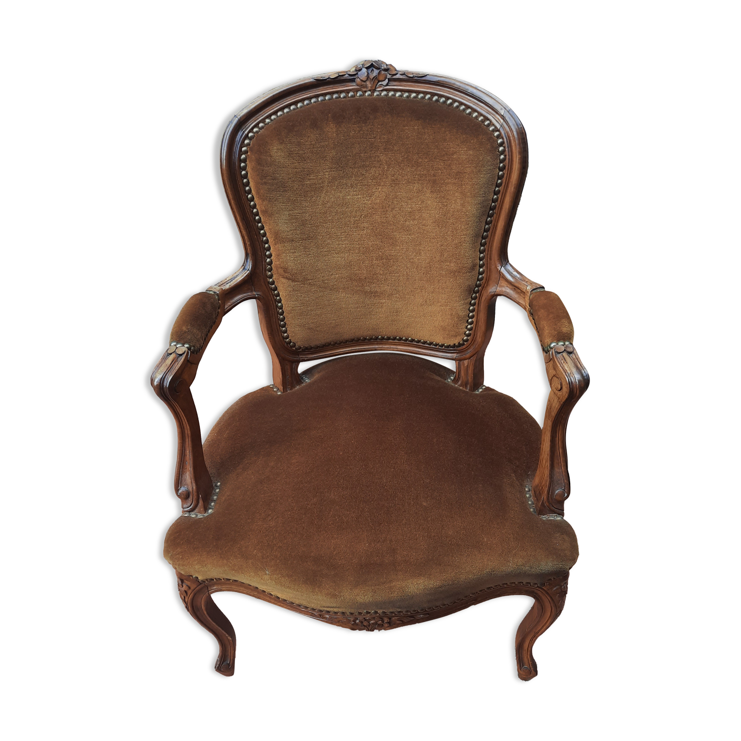 Voltaire style armchair