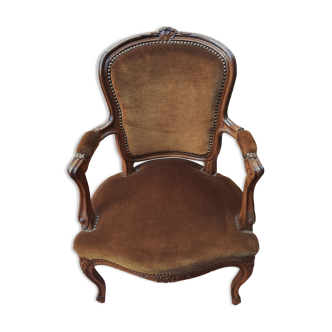 Fauteuil style voltaire