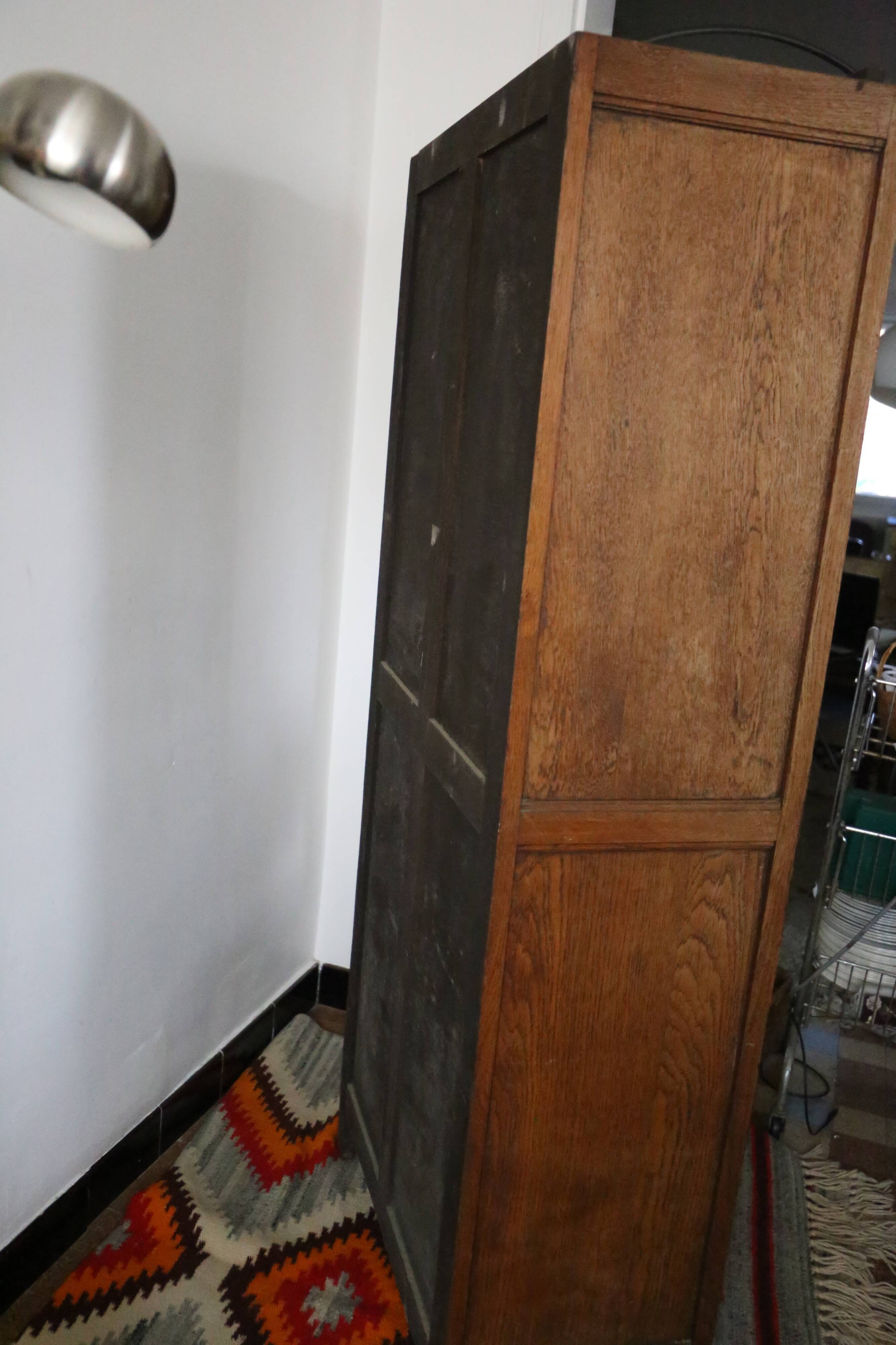 Glazed art deco cabinet