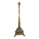Column lamp in gilded bronze and marble 36cm