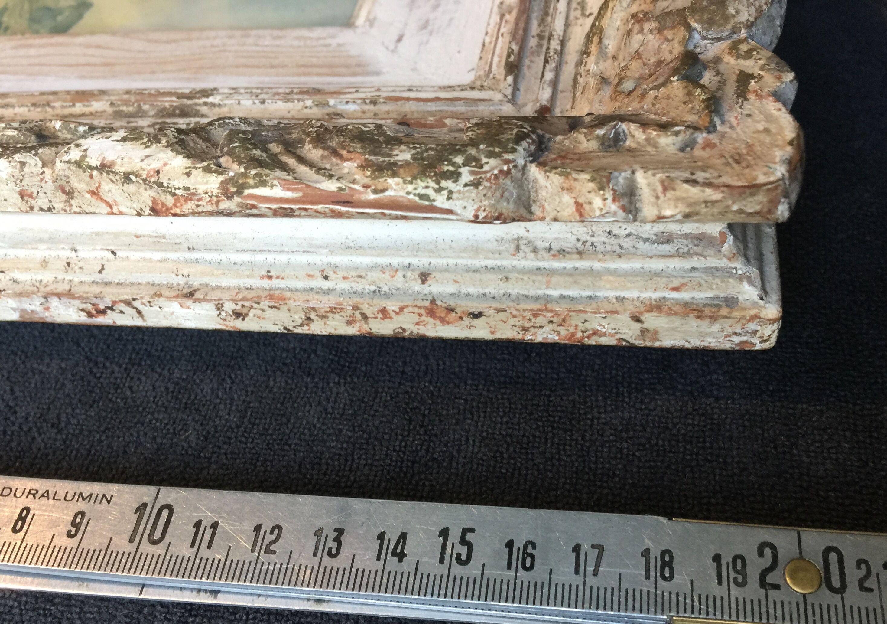 "Provençal Landscape" original watercolor on pencil