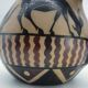 Vase pichet, céramique émaillée, art déco, E. Vilotte Ciboure, antilopes