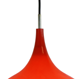 Glass pendant lamp orange